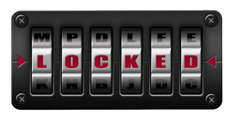 Locked-game logo